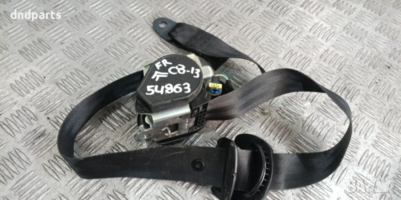 Предпазен колан Citroen C8 2013г.(преден десен)	, снимка 1