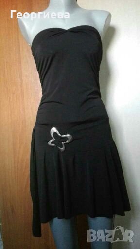 Кокетна еластична френска рокля🌹👗XS,S,M🌹👗арт.583, снимка 1