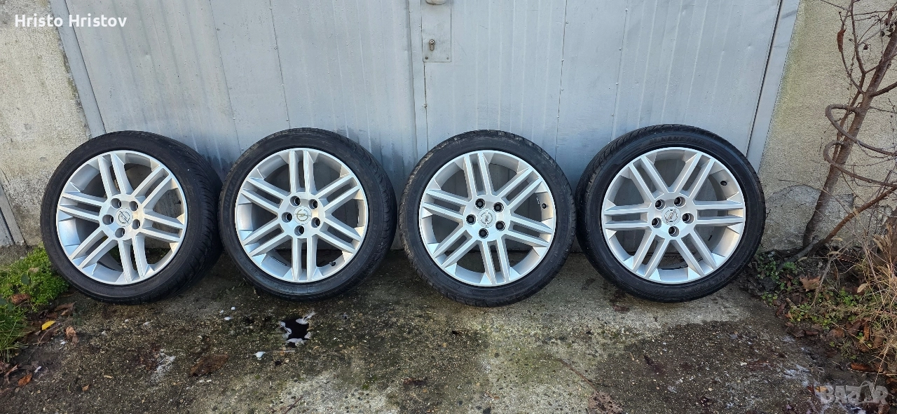 Джанти с гуми за Опел R17, снимка 1