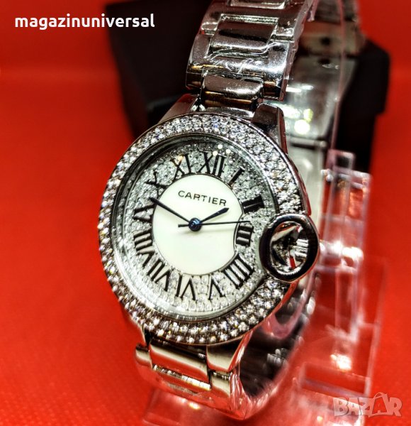 Луксозен дамски ръчен часовник CARTIER. Часовник подарък за жена. Ръчен водоустойчив часовник., снимка 1