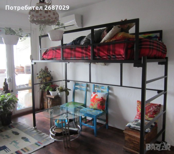 Стъклена кръгла маса, снимка 1