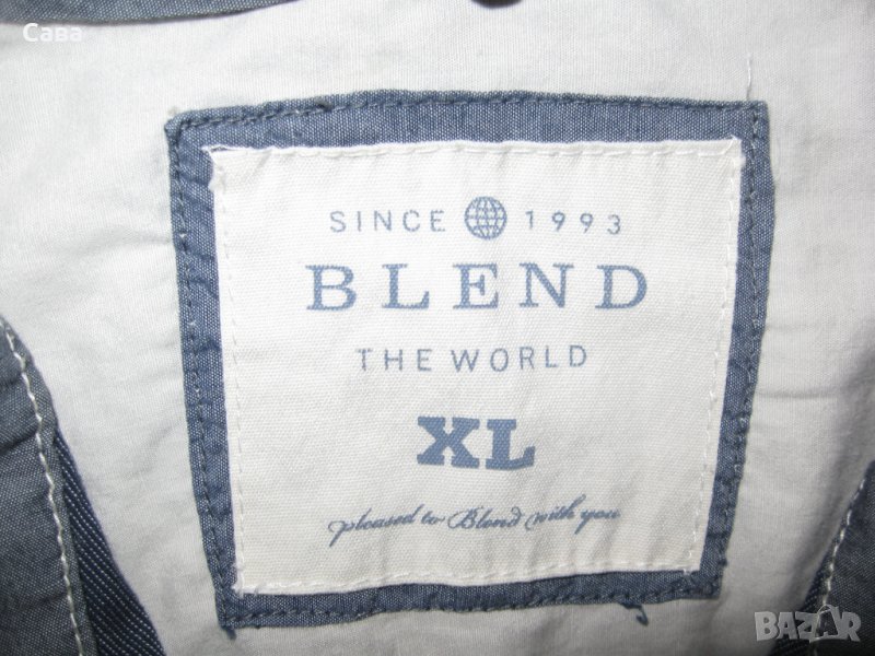 Риза BLEND   мъжка,Л-ХЛ, снимка 1
