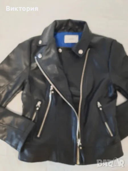 Дамско кожено яке Reserved, снимка 1