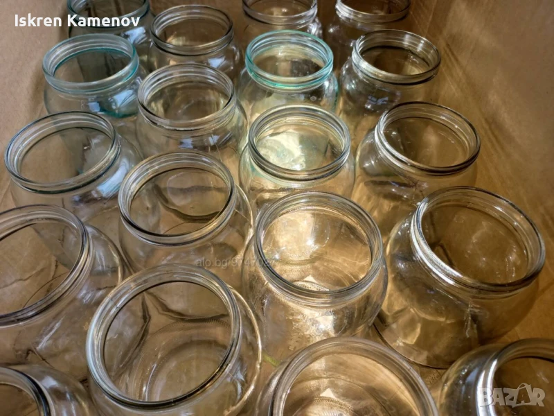 Стъклени буркани Омния 800 мл, снимка 1