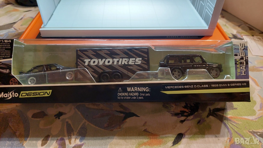 Maisto 1-64 BMW E30M TRANSPORTER, снимка 1