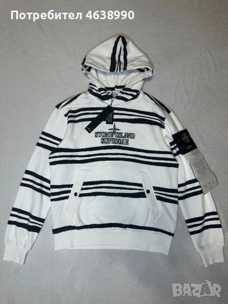 Stone island X supreme  Суичър, снимка 1