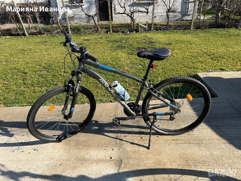 Планински велосипед st 100, 27,5", сив, снимка 1