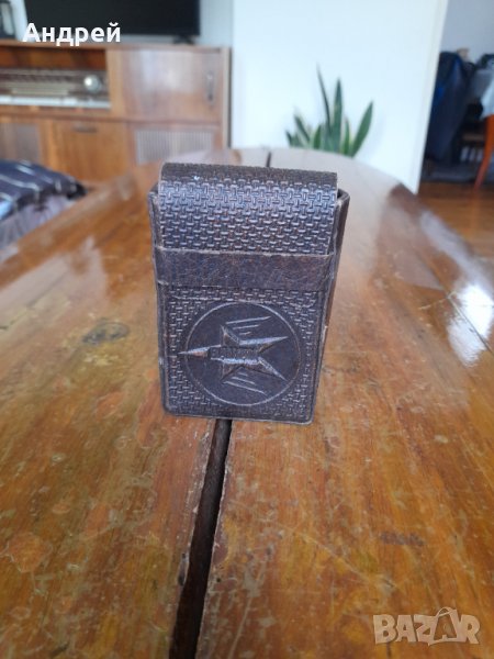 Стара табакера,калъф за цигари БГА Балкан,Balkan, снимка 1