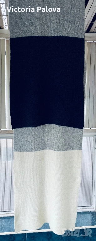 Луксозен вълнен шал унисекс в четири неутрални цвята, снимка 1