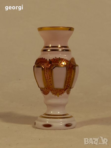 кристална вазичка Bohemia , снимка 1
