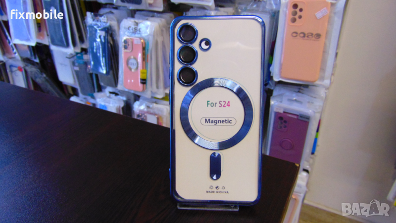 Samsung Galaxy S24 Силиконов гръб/кейс Mag Cover, снимка 1