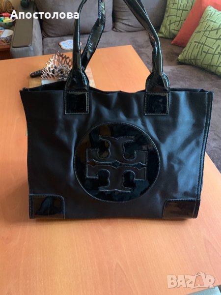 Дамска чанта черна -Тори Бърдж, снимка 1