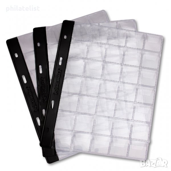  Шулц рез.листи за албум оп./ 10 л. / за 35 мон. до 27 мм, снимка 1