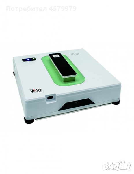 Робот за почистване на прозорци Voltz, 72W, всумак. мощност-2500Ра, Wi-Fi, 2 дюзи, контейнер 40мл, снимка 1