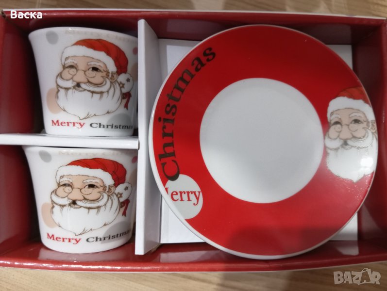 Малки коледни кафени чаши (нови) , снимка 1