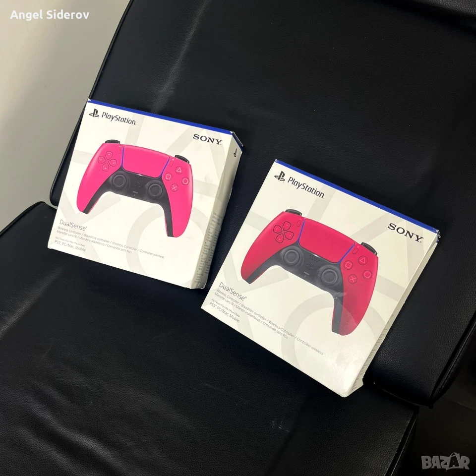 PS5 контролери DUALSENSE WIRELESS (volcanic red/cosmic red), снимка 1
