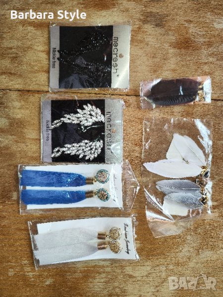 обеци всичко за 25лв, снимка 1