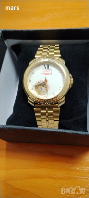 Bulova Ecology United Colors of Benetton By Bulova Automatic Open Heart BN596, снимка 1