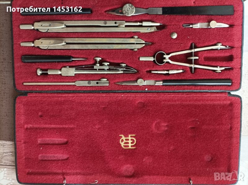 Старинни пергели на Richter , снимка 1