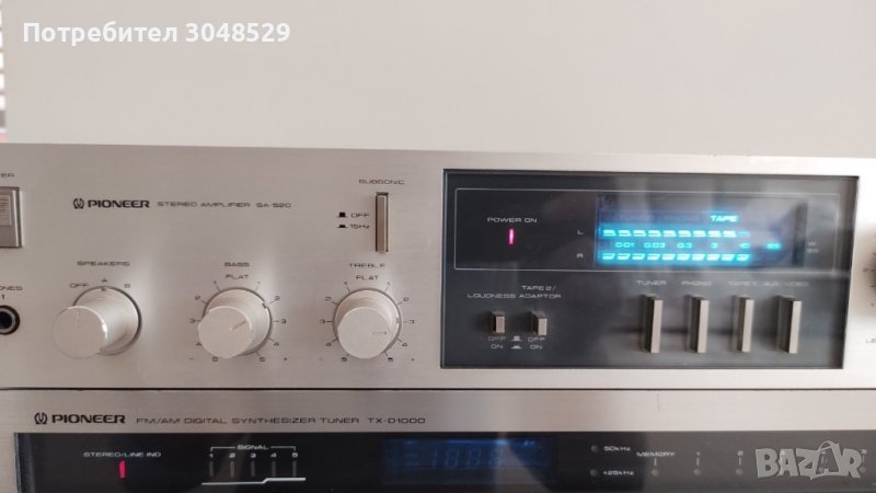 Усилвател Pioneer SA-520, снимка 1