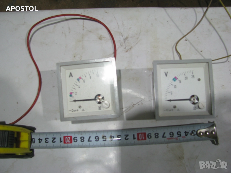 амперметър волтметър, снимка 1