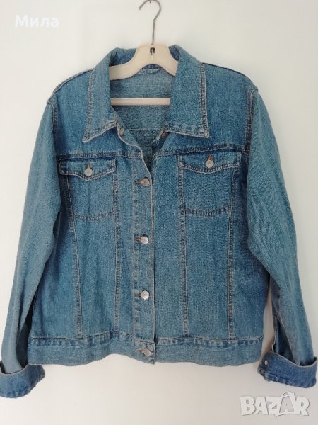 Дамско дънково яке, снимка 1