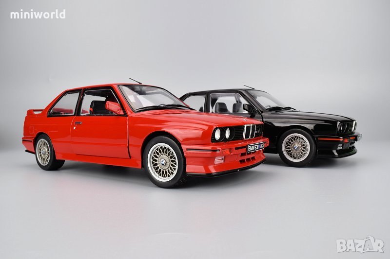 SOLIDO BMW E30 M3 Sport Evolution - мащаб 1:18 на Solido моделите са нови в кутия, снимка 1