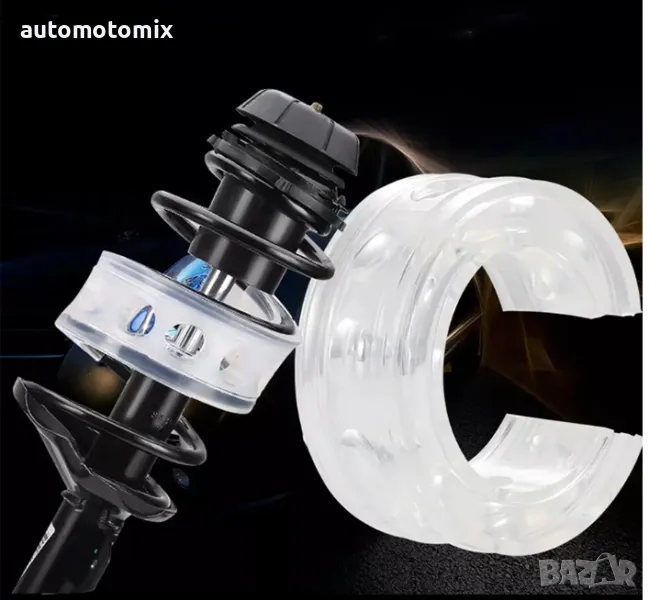 Буфер за пружина, Уретан - А, 2броя, снимка 1