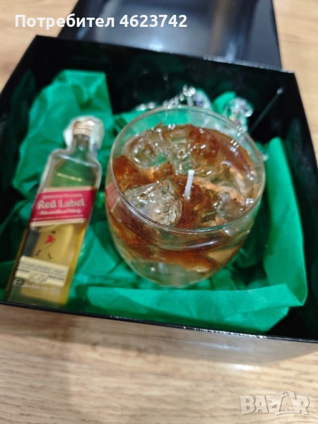 Комплект свещ чаша, снимка 1