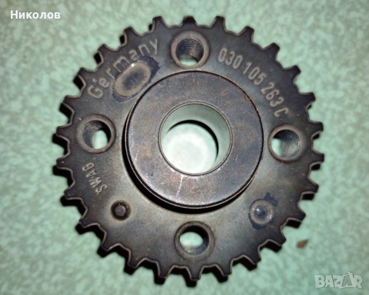 Зъбно колело за колянов вал 030105263C/A/B за VW-SEAT-SKODA 1.3 - 1.4 - 1.6, снимка 1