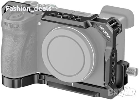 Нова Sony A6700 Кафезна Рамка CNC ARRI NATO Хладна Обувка NEEWER за камера фотоапарат, снимка 1