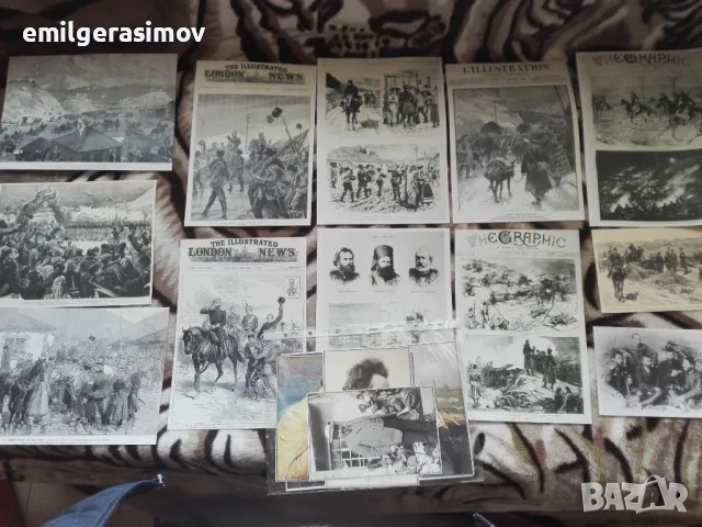 Стари снимки и документи и лот пощенски картички., снимка 1