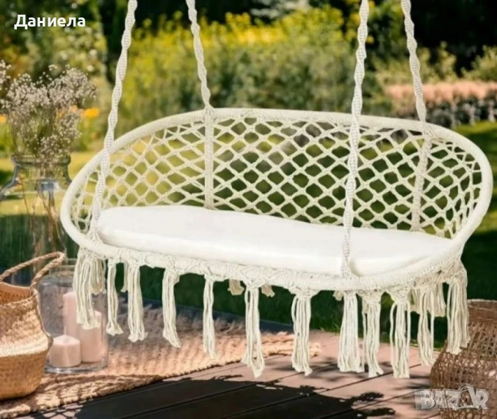 Двойна градинска люлка , снимка 1