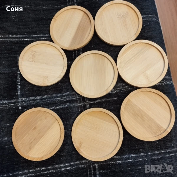 Дървени шайби, поставки, танури, за вашите проекти, снимка 1