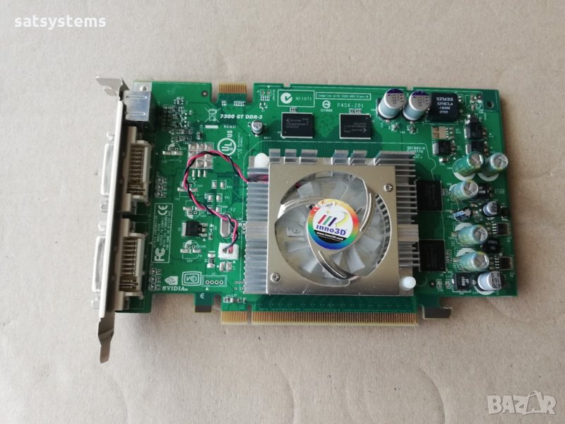 Видео карта NVidia GeForce Inno3D 7300GT 256MB GDDR3 128bit PCI-E, снимка 1