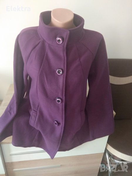 Поларено дамско палто, снимка 1