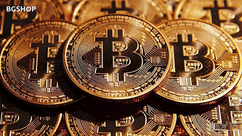 Биткойн монета / Bitcoin ( BTC ) - Gold, снимка 1