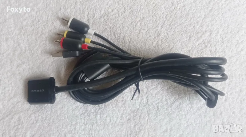 Dynex DX-IPAV1 Composite A/V Cable for Apple, снимка 1
