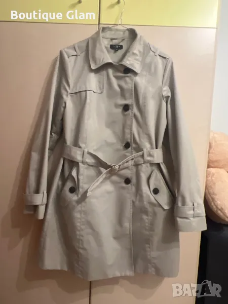 Сив шлифер tex, снимка 1