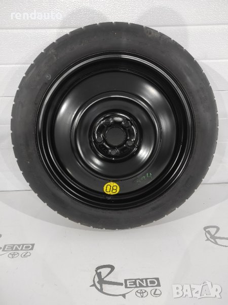 Резервна гума патерица 17 цола 5x100 Toyota Avensis 2003-2009  , снимка 1