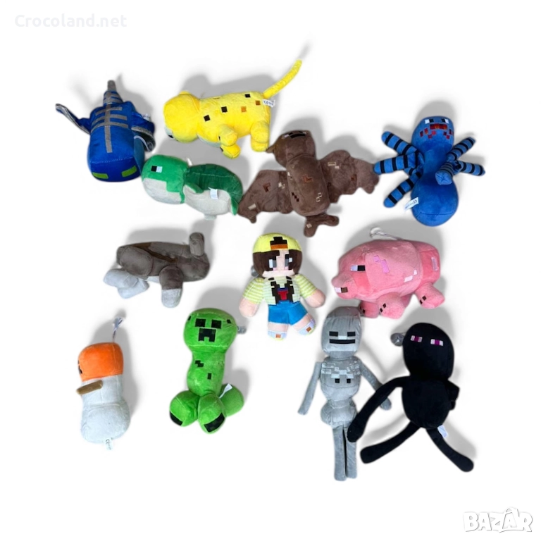 Плюшени играчки – вдъхновени от Minecraft, снимка 1