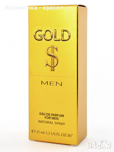 Мъжки парфюм Gold Men $ EDP 35 мл, снимка 1