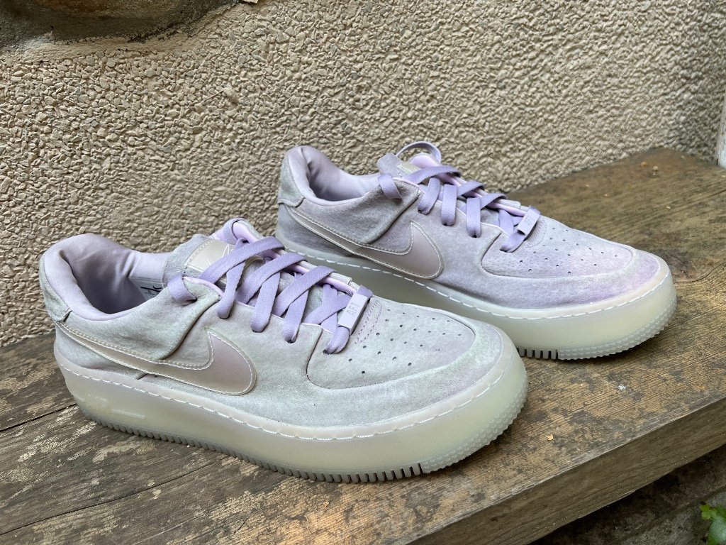 nike air force 1 sage low lx violet mist
