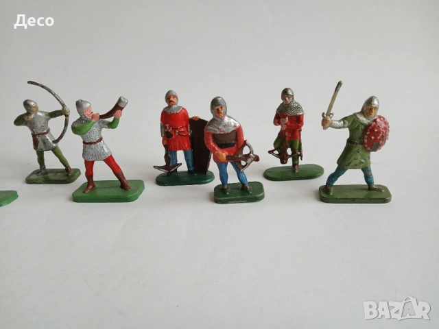 Стари полски фигурки рицари., снимка 2 - Колекции - 53029416