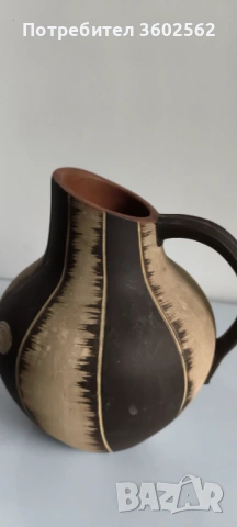Рядка  винтидж ваза EIWA KERAMIK, снимка 2 - Вази - 54003807