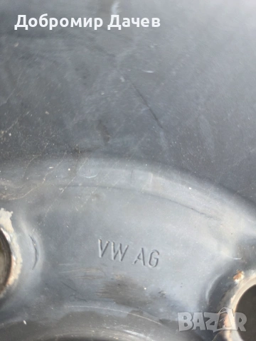 4 бр. оригинални железни джанти 5Q0601027AG, снимка 4 - Гуми и джанти - 54172364