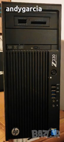 HP Workstation Z230/Intel Xeon Quad-Core E3/8GB RAM UDIMM DDR3/120GB SSD/Intel графика, снимка 6 - Работни компютри - 42904762