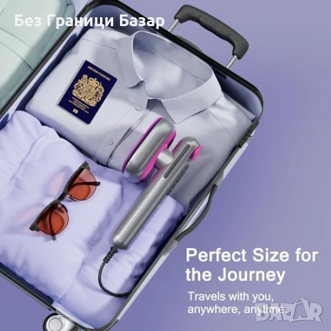 Нов Ръчен парогенератор за дрехи 1200W 2 режима сухо гладене за дом и пътуване парна ютия, снимка 9 - Ютии - 54109760