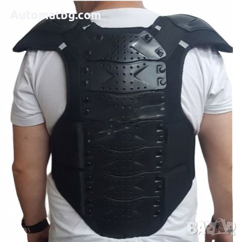 Мото ризница Automat, Протектор за тяло, Броня, M размер, Черен, снимка 3 - Аксесоари и консумативи - 40326613