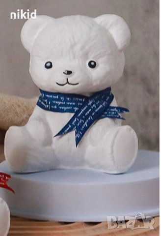 3D разкрачено мече силиконов молд форма фондан гипс шоколад смола свещ сапун декор, снимка 2 - Форми - 44394036